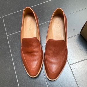 Madewell mahogany loafers 6.5